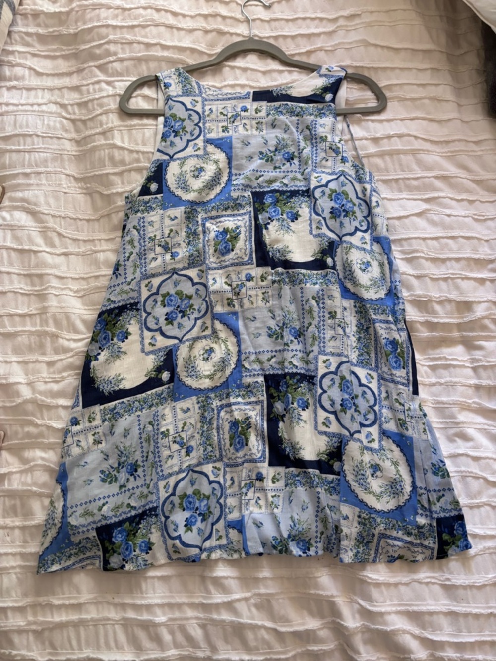 Abercrombie patchwork mini shift